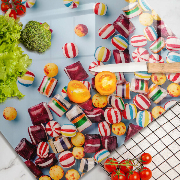 Krycia doska na sporák Farebné cukríky