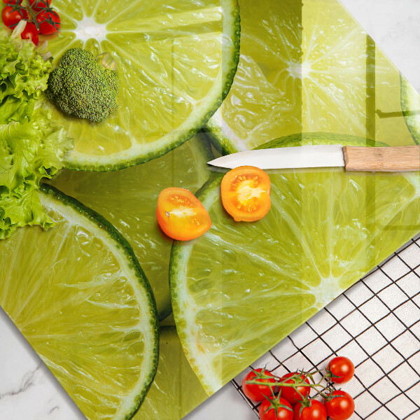 Sklo za varnú dosku Plátky limetky