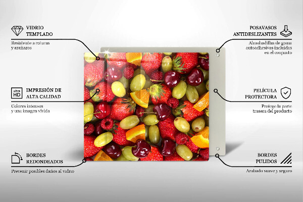 Sklo za varnú dosku Letné ovocie