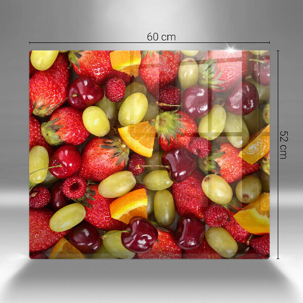 Sklo za varnú dosku Letné ovocie