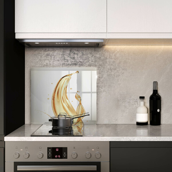 Sklo za varnú dosku olivový olej