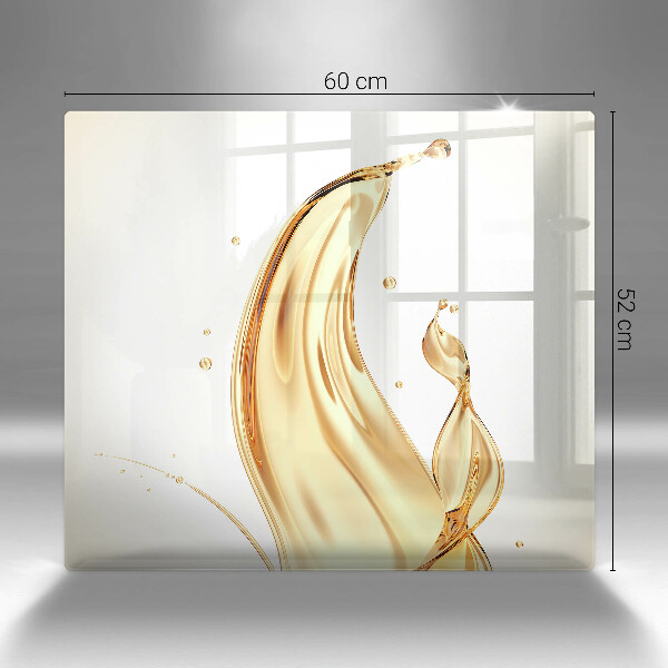 Sklo za varnú dosku olivový olej