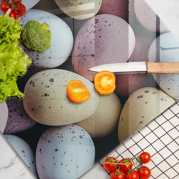 Sklo za varnú dosku veľkonočné vajíčka