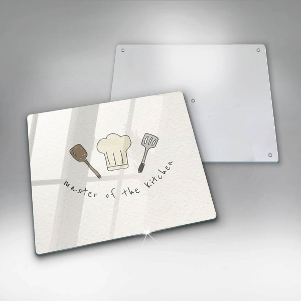 Sklenený kryt za sporák Master of the Kitchen