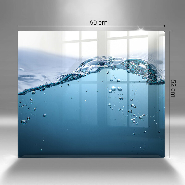 Sklo za varnú dosku Modrá voda