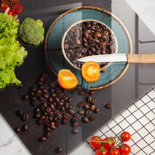 Krycia doska na sporák Šálka kávových zŕn