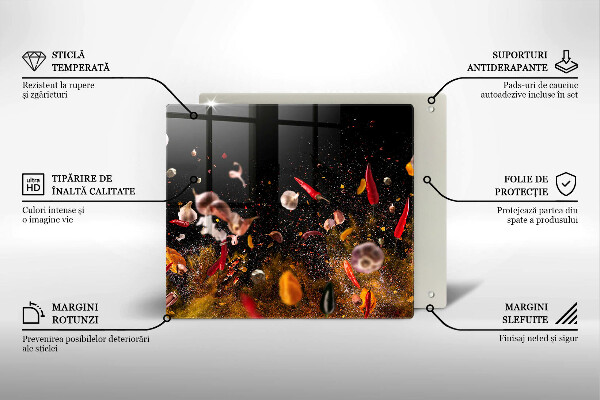 Krycia doska na sporák Horúce korenie
