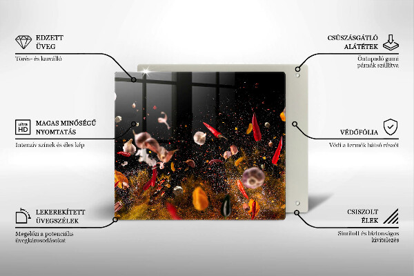 Krycia doska na sporák Horúce korenie