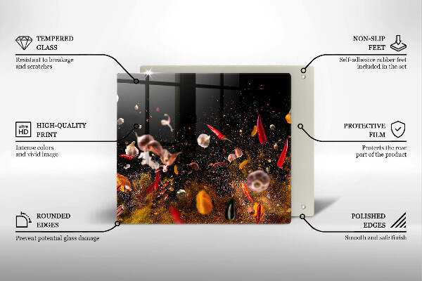 Krycia doska na sporák Horúce korenie