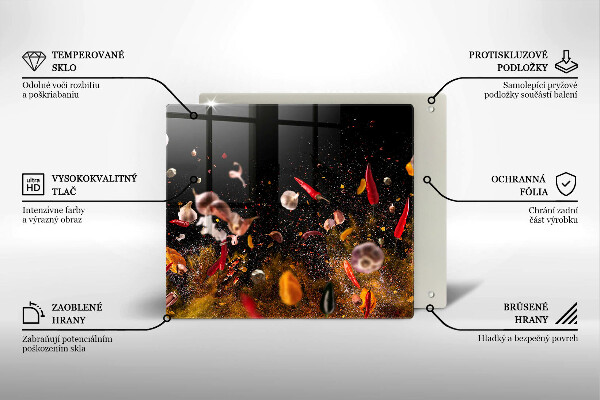 Krycia doska na sporák Horúce korenie