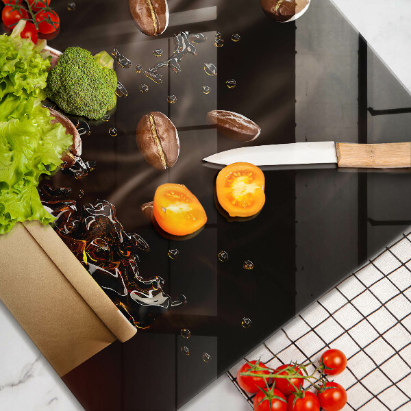 Krycia doska na sporák Horúce kávové zrná