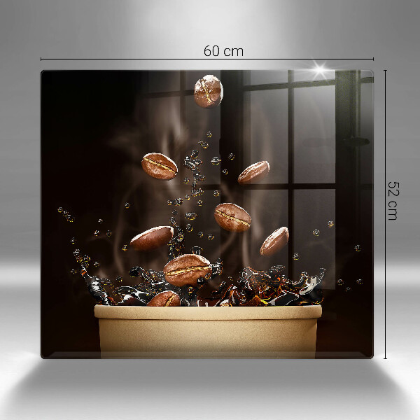 Krycia doska na sporák Horúce kávové zrná