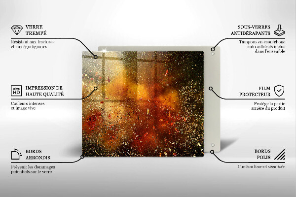 Krycia doska na sporák Farebné korenie