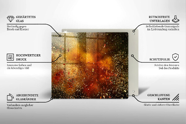 Krycia doska na sporák Farebné korenie