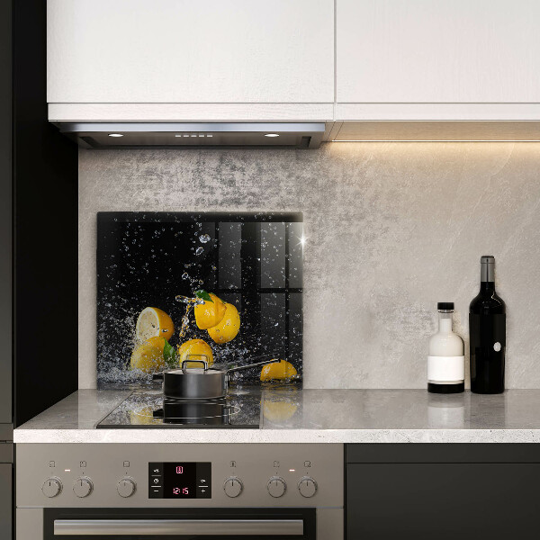 Sklo za varnú dosku Šťavnaté citrónové ovocie