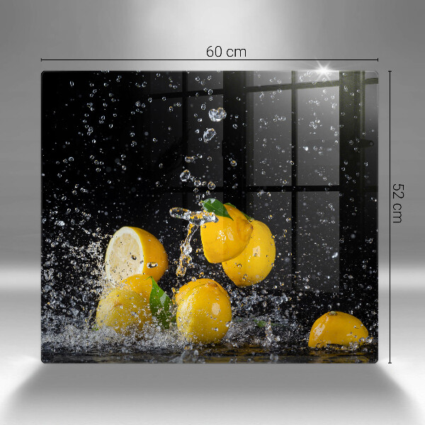 Sklo za varnú dosku Šťavnaté citrónové ovocie