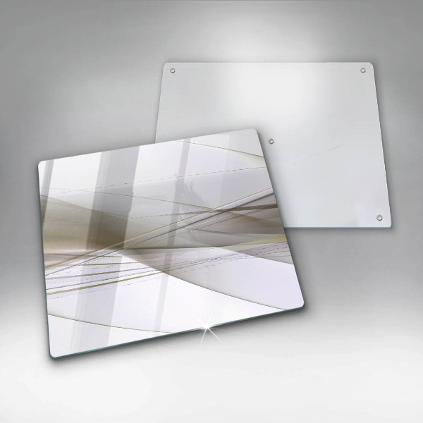 Sklo za varnú dosku Dizajn abstraktných línií