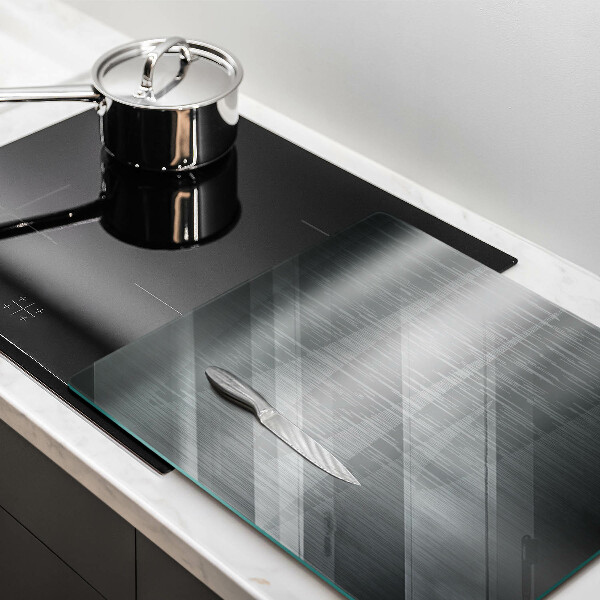 Sklo za varnú dosku Kovová textúra