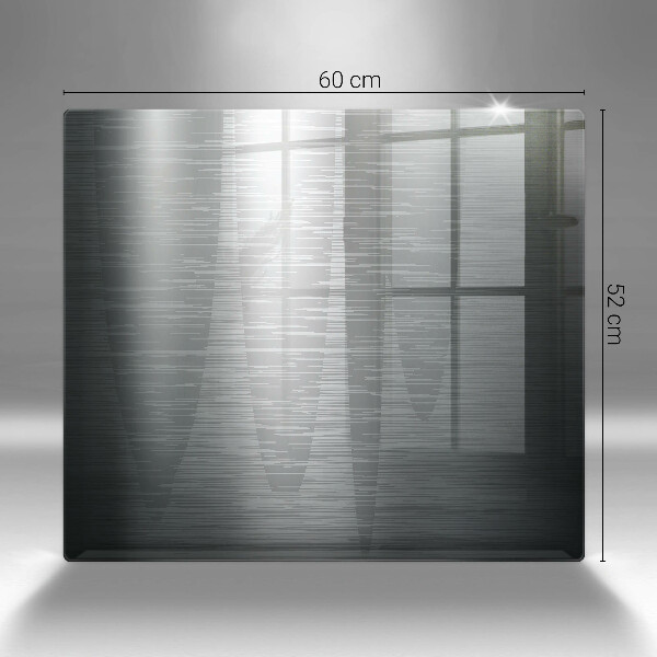 Sklo za varnú dosku Kovová textúra