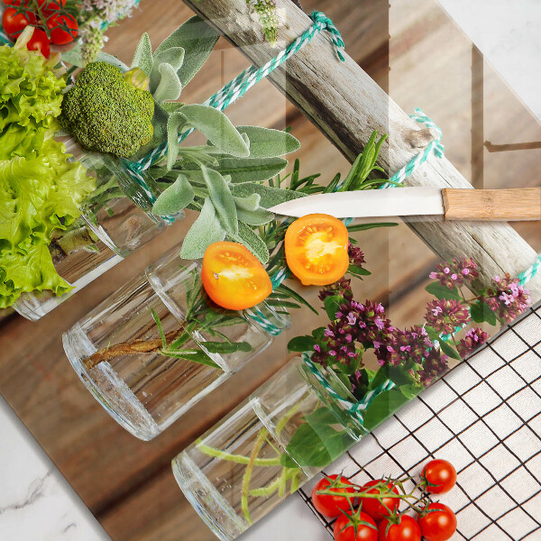 Kryt na indukčnú dosku Bylinky rastliny ročník