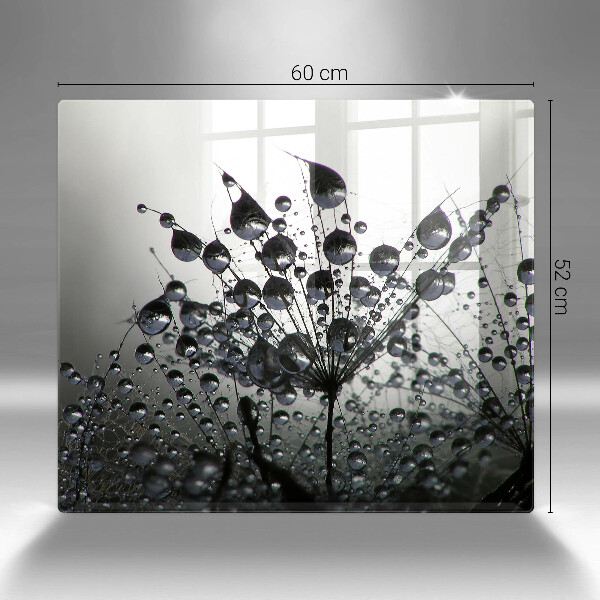 Sklo za varnú dosku Púpava a rosa