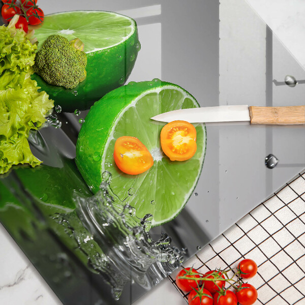 Kryt na indukčnú dosku Šťavnaté limetky a voda