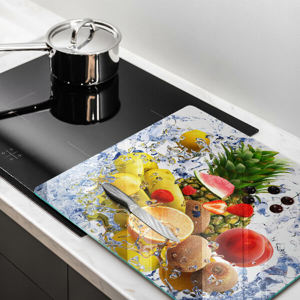 Kryt na indukčnú dosku Šťavnaté ovocie a voda