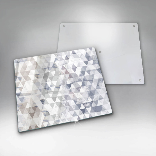 Sklo za varnú dosku Vzor trojuholníkov