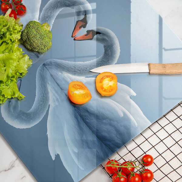 Sklo za varnú dosku Dve labutie srdcia