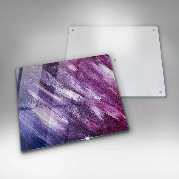 Kalené sklo za sporák Maľovanie abstrakcie