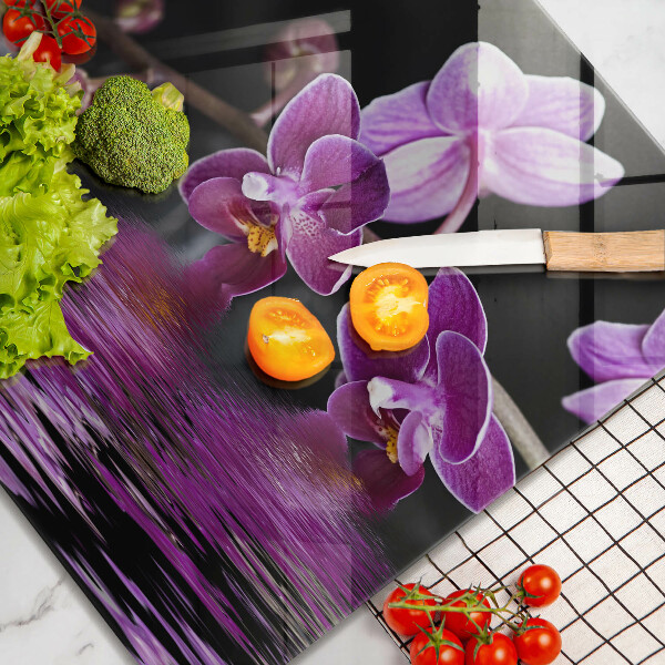 Sklo za varnú dosku Orchideová zenová voda