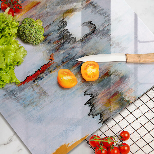 Kryt na indukčnú dosku Abstrakcia farby