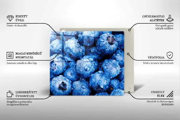 Kryt na indukčnú dosku Šťavnaté čučoriedky