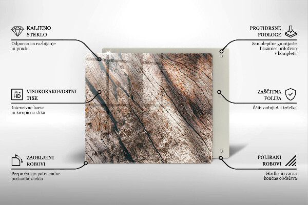 Kryt na indukčnú dosku Drevená konštrukcia
