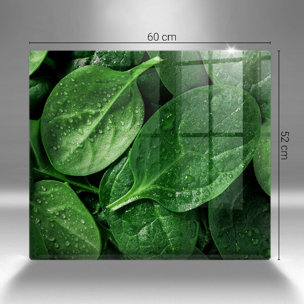 Kryt na indukčnú dosku Listy bazalky