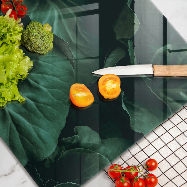 Kryt na indukčnú dosku Divoké tmavé listy