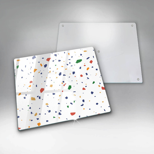 Krycia doska na sporák Farebná kamenina