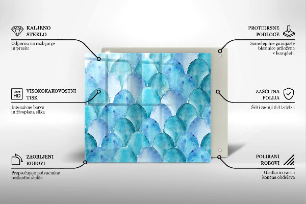 Krycia doska na sporák Akvarelové váhy