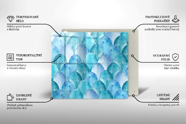 Krycia doska na sporák Akvarelové váhy