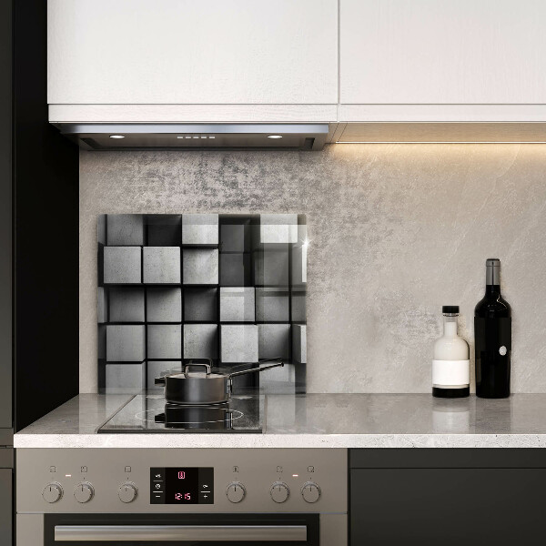 Krycia doska na sporák 3D geometria pozadia