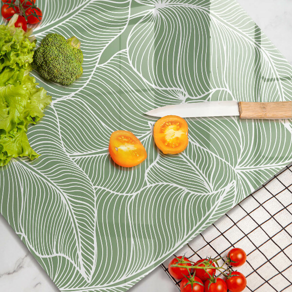 Sklo za varnú dosku Lineárne listy