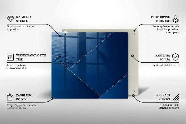 Kalené sklo za sporák Moderné zázemie