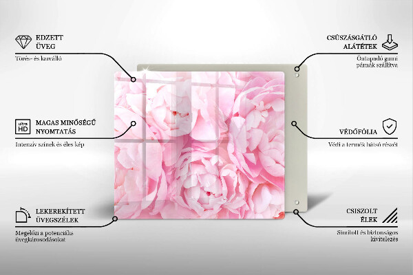 Sklo za varnú dosku Jemné pivonky