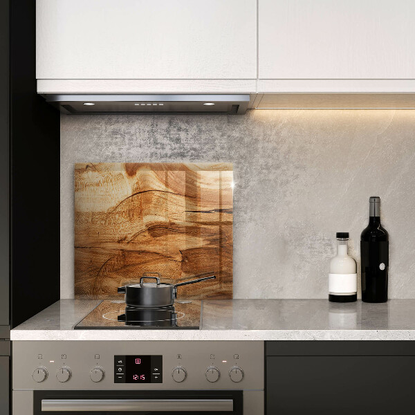 Kryt na indukčnú dosku Textúra drevenej dosky