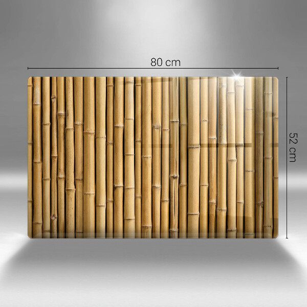 Sklo za varnú dosku Prírodný boho bambus