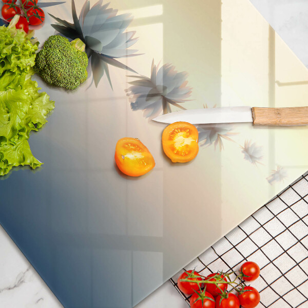 Sklo za varnú dosku Lily kvety na vode