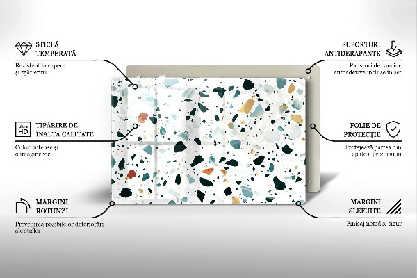 Krycia doska na sporák Ľahká kamenina