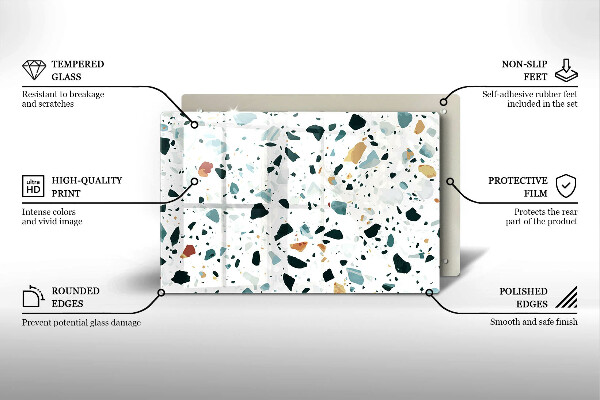 Krycia doska na sporák Ľahká kamenina