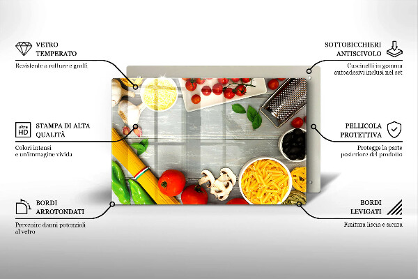 Sklo za varnú dosku Kuchynské jedlo
