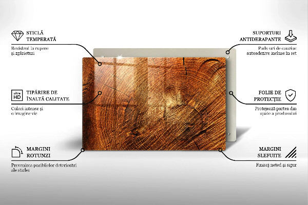 Sklo za varnú dosku Drevo stromu